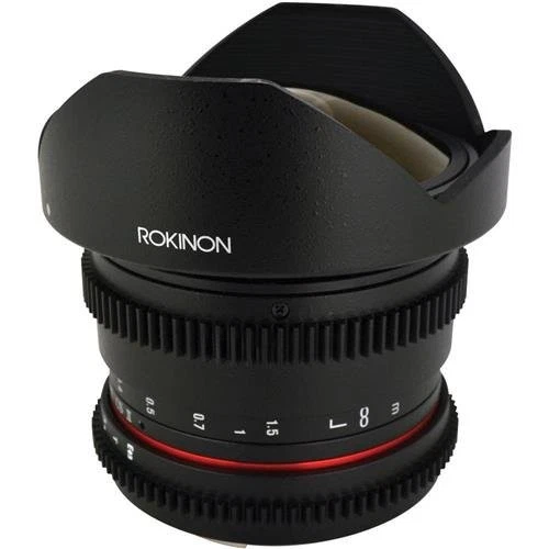 Rokinon 8mm T/3.8 Fisheye Cine Lens with Removable Hood for Sony E - Image 2 of 4