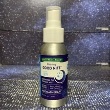 Nature's Truth Calming Relaxing Goodnite  Essential Oil Topical Mist Spray 2.4Oz