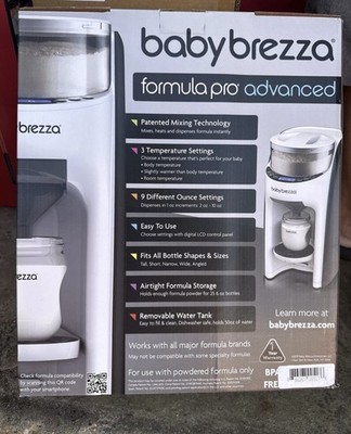 Baby Brezza Formula Pro Advanced Bottle Maker Warmer Dispenser Auto WHITE