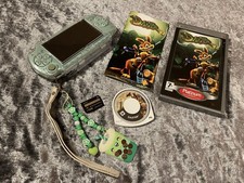PSP 2000 Japan Import Mint Green Handheld Console Region Free Bundle RARE IN UK