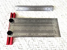 Two INCRA 6" Precision Ruler, One 6 " T Rule and One 6 " Bend Rule