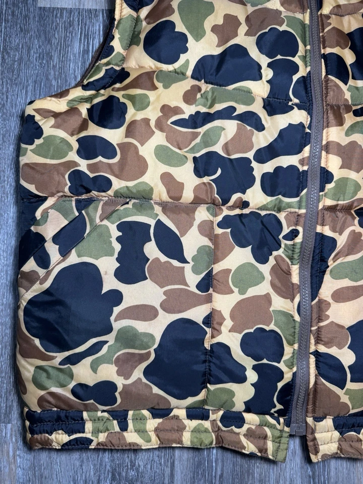 Field & Show Men’s Hunting Vest Men's Size Large Puffer Duck Camo - Image 4 of 4