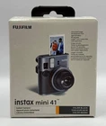 Fujifilm Instax Mini 41 Instant Film Camera (Black)