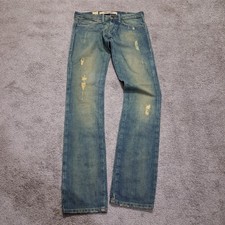 Damen Jeans Straight Bootcut Slavato Wrangler Vintage 2000 Low Waist Gealtert