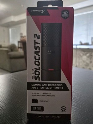 HyperX SoloCast 2 Gaming USB Condenser Microphone
