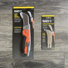 Klein Tools 44218 Cable Skinning Utility Knife including Replaceable Blade 44219