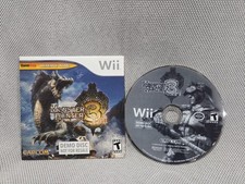 Monster Hunter 3 Tri Nintendo Wii Demo Disc 2009 Gamestop Promotional Item