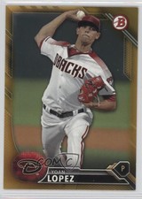 2016 Bowman Prospects Gold 42/50 Yoan Lopez #BP144 0f8