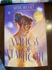 SIGNED — Wings Of Starlight Allison Saft AUTOGRAPH Hardcover BRAND NEW !!