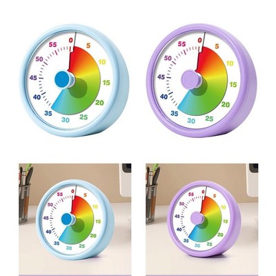 60 Minuten visueller Timer, Aufgabenerinnerung Homeschooling Lernwerkzeug leise Uhr