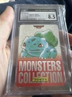 1996 VINTAGE Pokemon Bandai Carddass Red Card Bulbasaur No. 001 CGC 8.5 NM-MT+