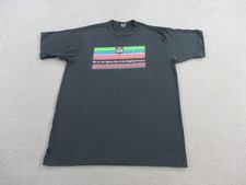 VINTAGE UPS Shirt Adult Large Black Graphic Print Single Stitch USA Made 80s