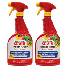 Sevin Garden Insect Killer Ready-to-Spray, 32 oz Liquid (2 Pack)