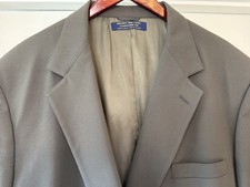 VINTAGE Brooks Brothers Blazer Men 46R Green Olive Made In USA Wool Sport Coat