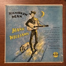 Hank Williams - Ramblin&rsquo; Man Vinyl LP 1955 MGM Records E3219