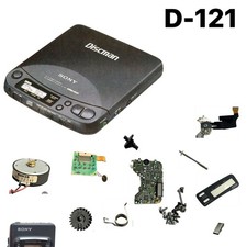 SONY DISCMAN D-121 PORTABLE CD PLAYER MEGA BASS Spare Genuine Parts