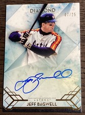 Jeff Bagwell 2020 Topps Diamond Icons Baseball Autograph Auto /25 Astros