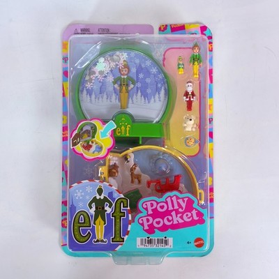 Polly Pocket - Elf Holiday Compact Set Buddy The Elf Movie Christmas Edition