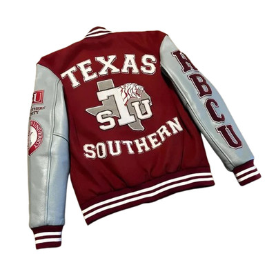 Custom Varsity Jacket Letterman Baseball Wool & Leather Greek Team Style