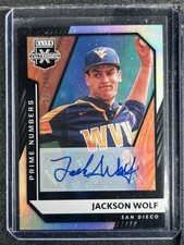 Wolf, Jackson - 2021 Elite Extra Edition - Autograph - 121/200