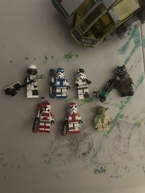 LEGO Star Wars First Order Transporter and More 85% Complete W/ Minifigures Lot