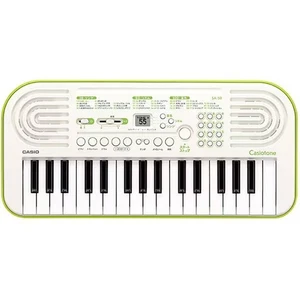 Casio SA-50 Casiotone 32-Key Clavier électronique Mini Piano blanc vert Portable