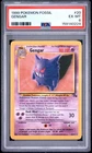 1999 POKEMON FOSSIL #20 GENGAR PSA 6