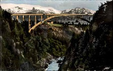 Echelsbach Bavaria ~ 1950/60 Upper Bavaria Ammer High Bridge Bridge River Gorge Mountain