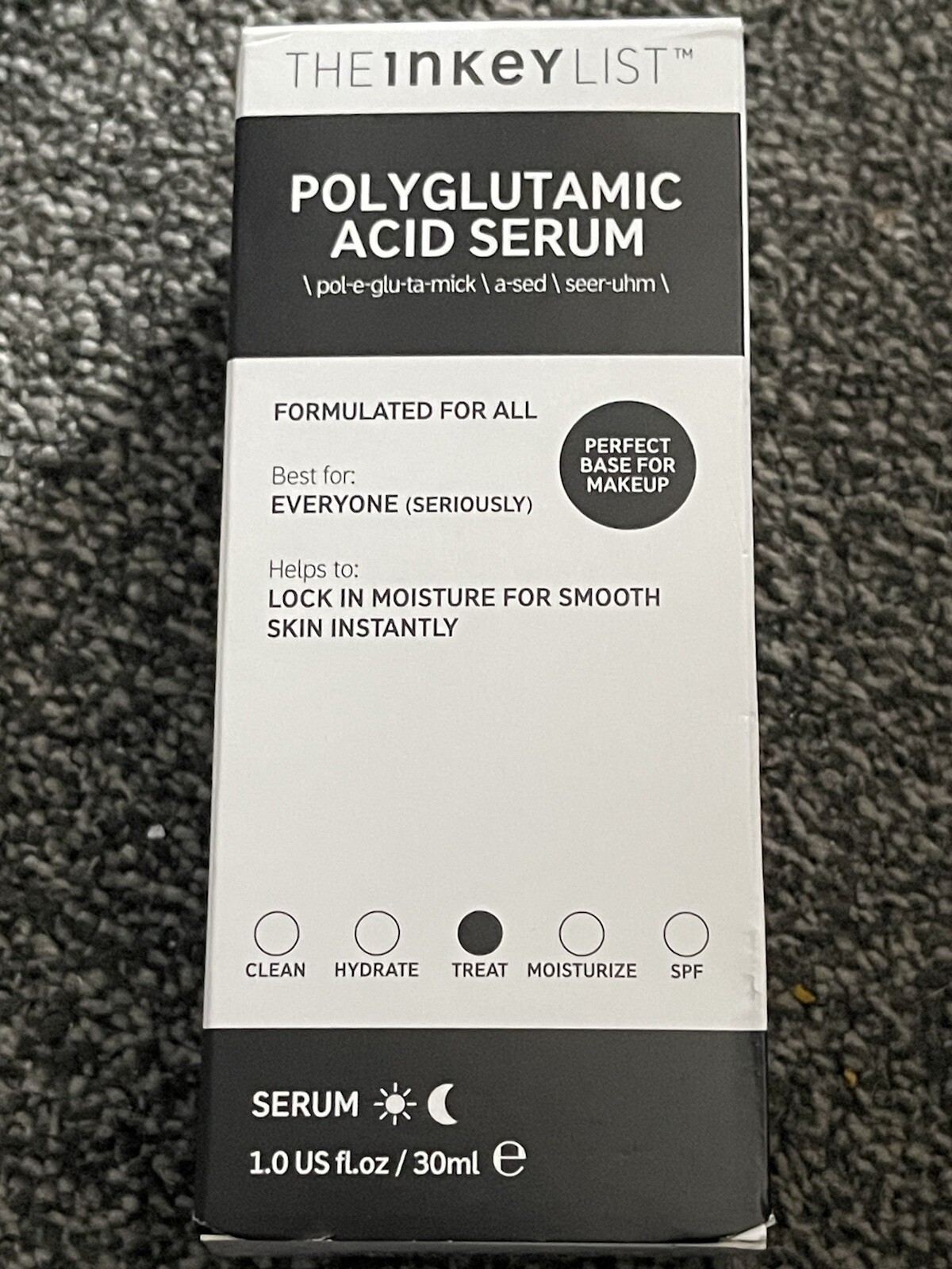 The INKEY List Polyglutamic Acid Face Serum 30ml - Hydration Day & Night