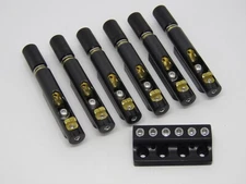 Headless guitar bridge 6, 7, 8 strings with individual base by Nova Guitar Parts