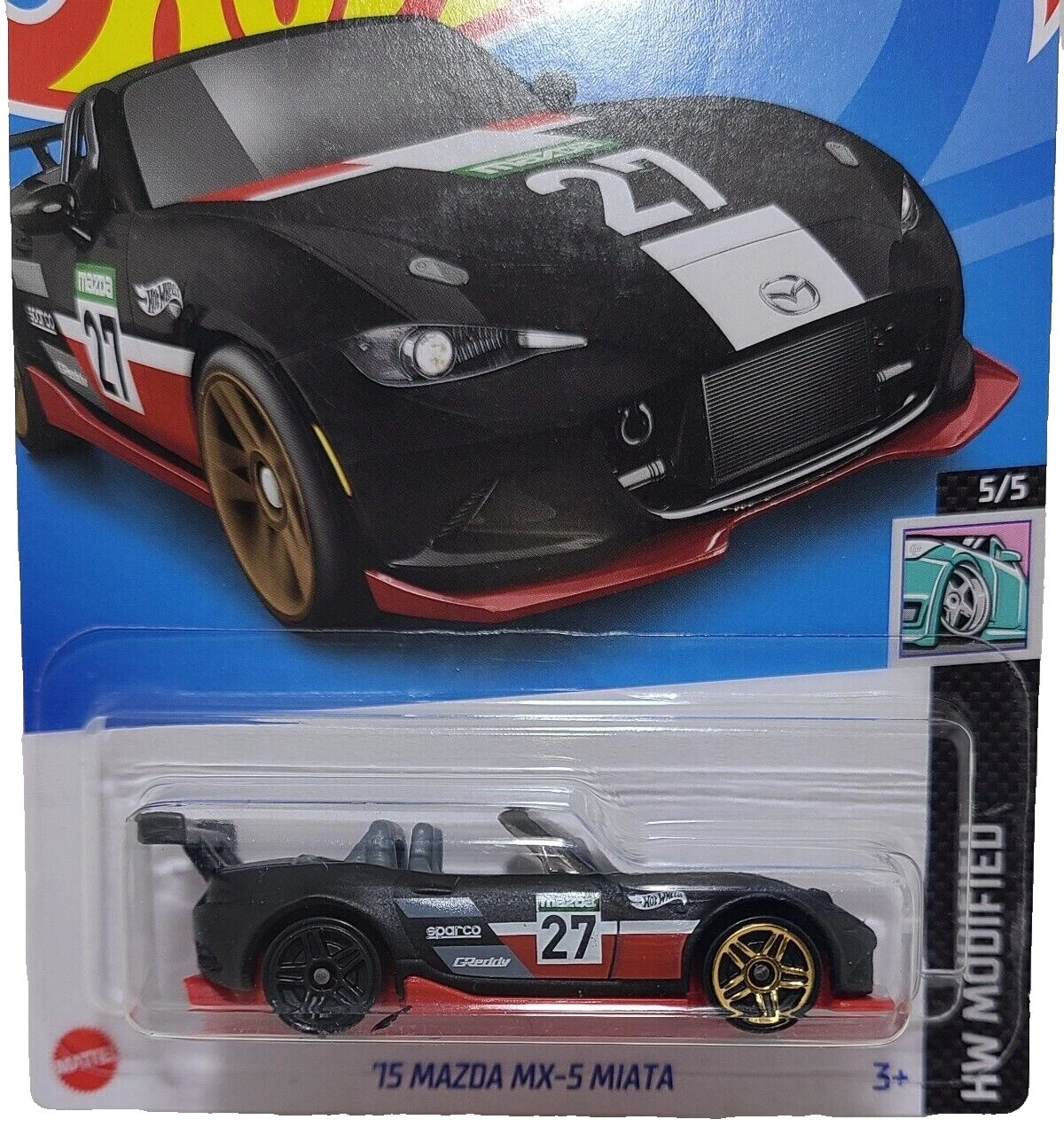 Fabricación Hot Wheels Errors Mazda contemporáneo Diecast coches, camiones y camionetas