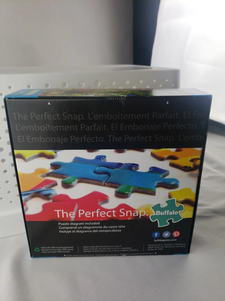 Rompecabezas Buffalo 1000 Piezas "Alas" Colección Signature Nuevo Foto 4 de 4