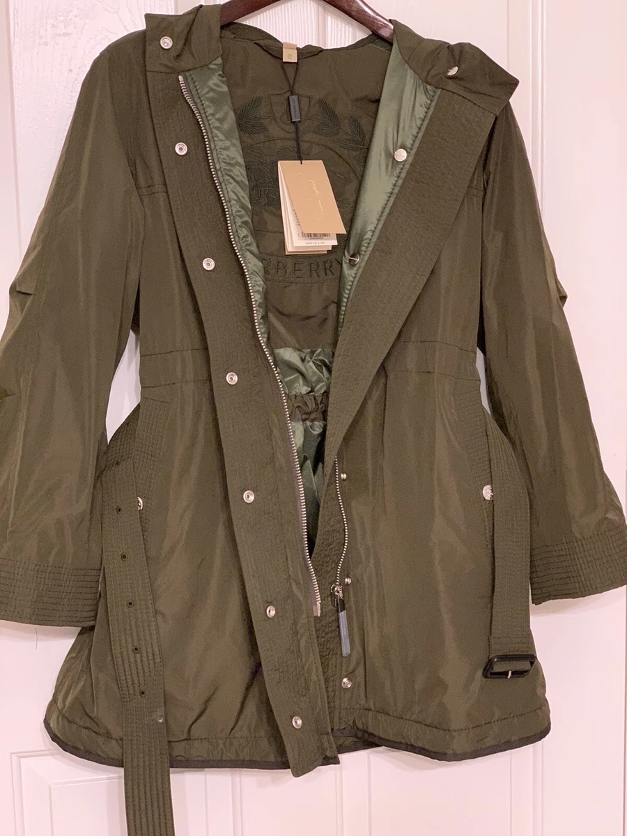 Burberry hooded parka clearance
