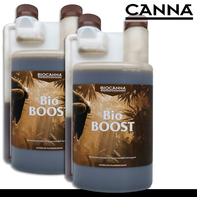 BIOCANNA 2 x 1 l BioBOOST Dnger Anzucht Qualitt Bltenbildung  Komplettdnger | eBay.de