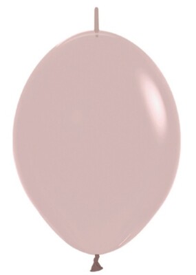 Link o Loon 110 Pastel Dusk Rose 15cm 6 Inch Latex 50 Stück Luftballon Sempertex