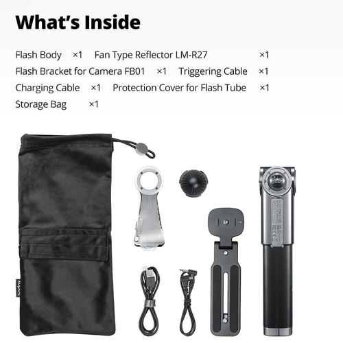 Godox Lux Master Retro Camera Flash TTL HSS Touch Screen Control Wireless Sync - Picture 2 of 13