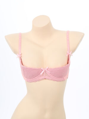 DE~Dame Hebe BH Offene Brust Büstenhebe Frauen Push Up Bra Sexy Spitze Bralette