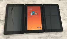 - READ ---LOT OF 3 AMAZON KINDLE FIRE 5TH GENERATION 7" TABLET Wi-Fi SV98LN 8GB