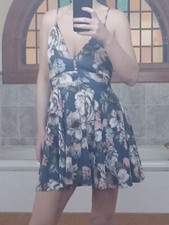 Windsor Womens Floral Skater Dress Nwot 