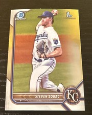 2022 Bowman Draft Steven Zobac 1st Bowman Chrome