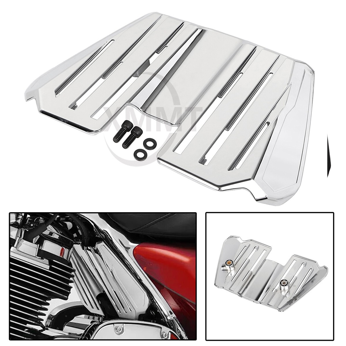 Chrome Precision Spark Plug Wire Cover For Harley Touring Electra