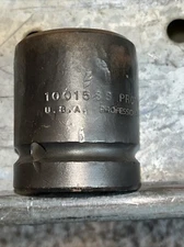 Proto 15/16" Standard Impact Socket, 1” Drive, 4 Point (Square) Free Ship USA