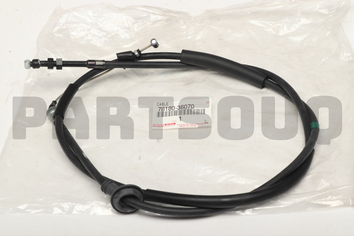 7818036070 Genuine Toyota CABLE ASSY, ACCELERATOR CONTROL