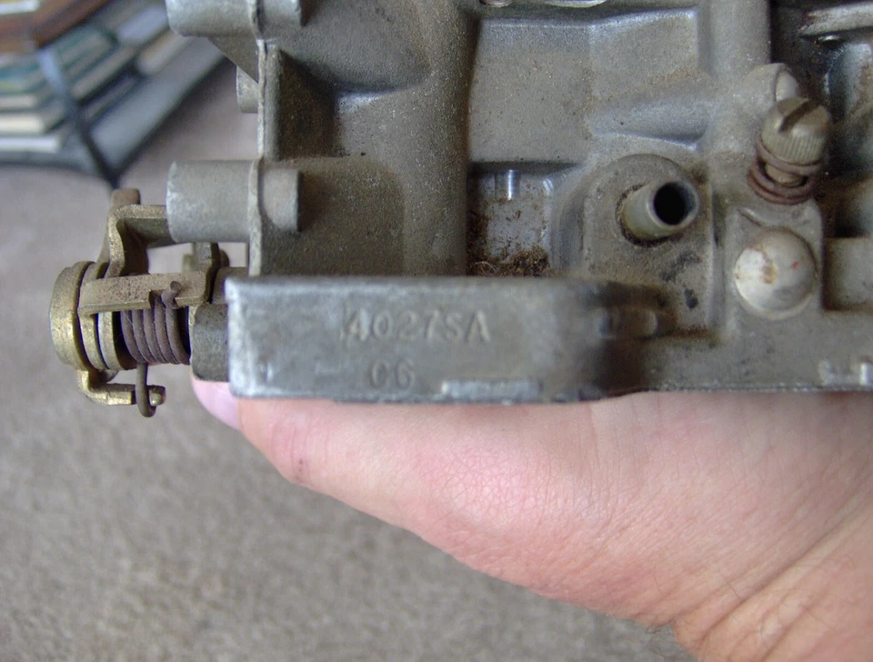 Carburador AVS Chevy II Impala Nova Chevelle 327 1966 66 4 barriles 4 velocidades carter Foto 2 de 4