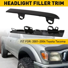 For 2001-2004 Toyota Tacoma Front Bumper Headlight Trim Filler Panel Accessories