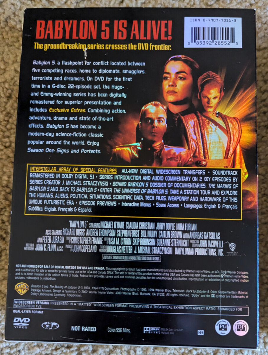 Babylon 5 DVD セット (シーズン1・2・3) Amazon.com: Babylon 5: Seasons 1-5 + Babylon 5: The Movie