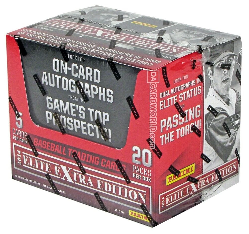 2014 PANINI ELITE EXTRA EDITION BASEBALL SEALED HOBBY BOX! 6 AUTOS PER BOX! - Image 3 of 4