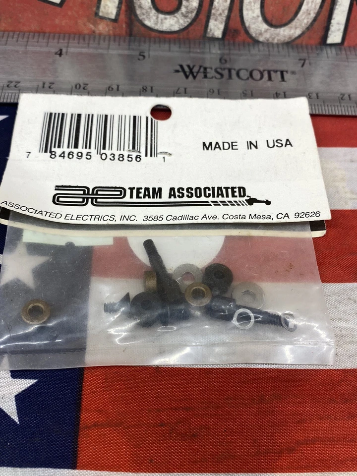 TEAM Associated Steering Rack Hardware for: TC3 NEW USA SHIPPED - Image 2 of 3