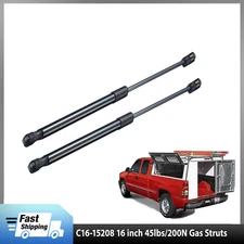 2x C16-23993 16inch 45lbs/200N Gas Struts Shock for are Leer Camper Shell Topper