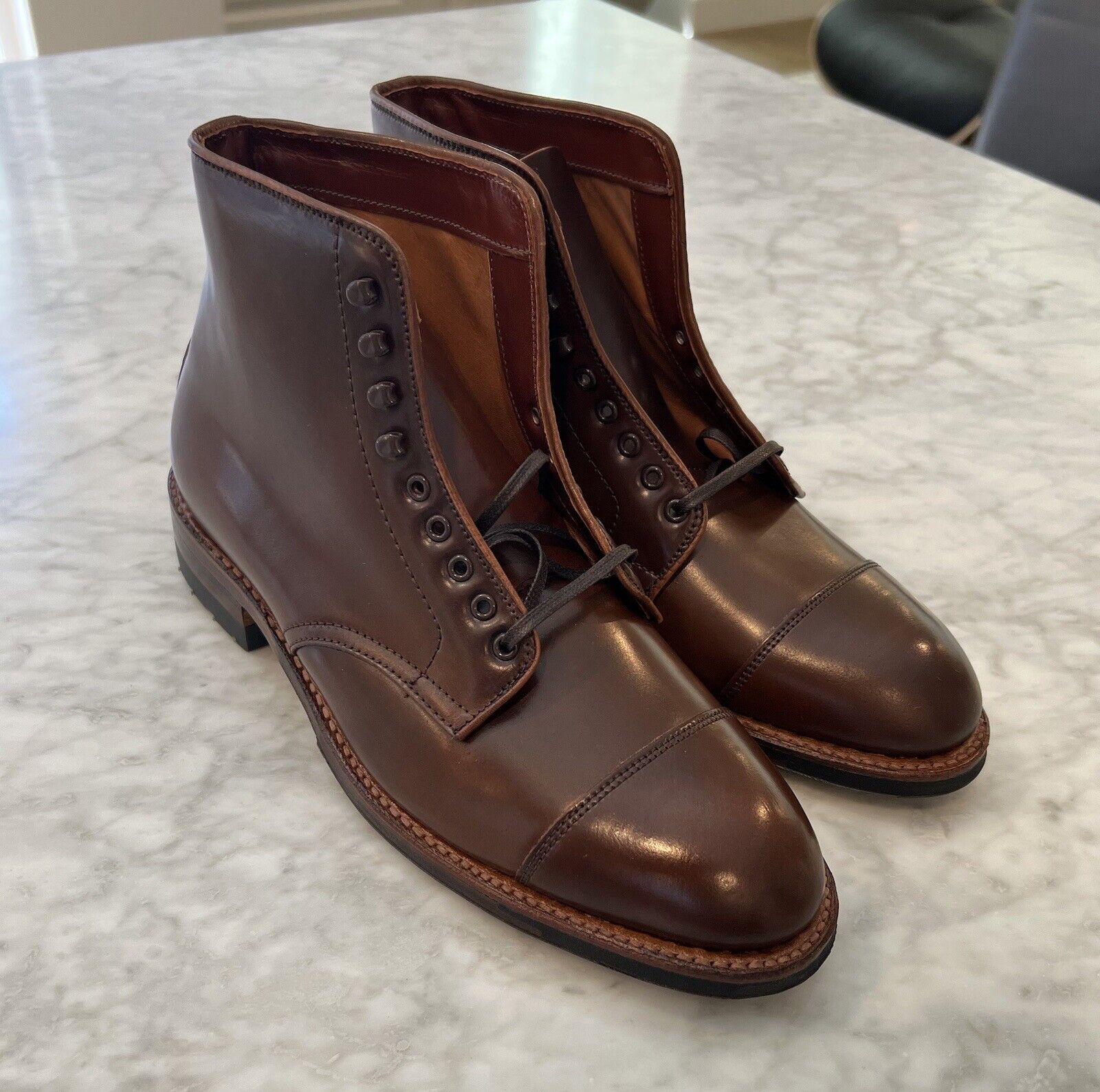 Alden 40644HC Ravello Shell Cordovan Cap Toe Boot | Alden Model Project